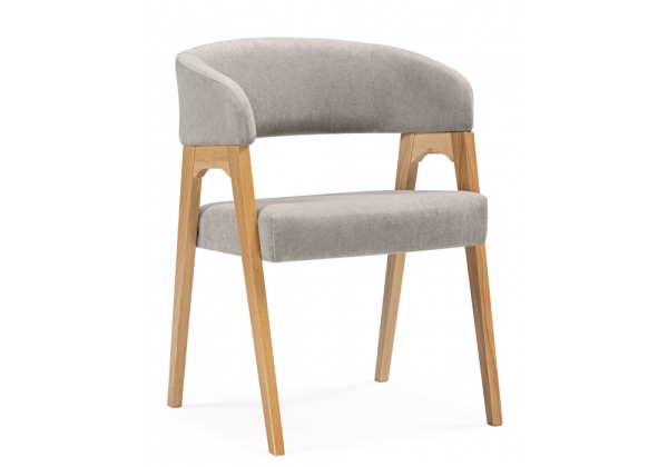 Стул деревянный Невада 1 ткань 231, светлое дерево