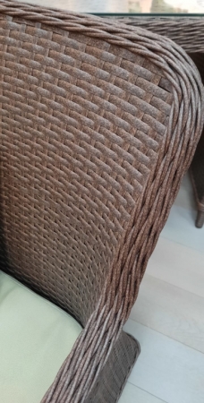 Кресло плетеное с подушками Tagliamento Barcelona Кресло плетеное с подушками Tagliamento Barcelona