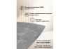 Керамический стол Риполь 160(205)х89 larka grey, черный