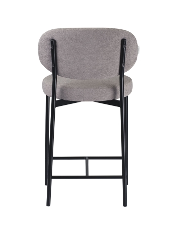 Стул полубарный MASO букле серый MOSS 960