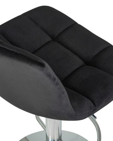 Стул барный TAILOR черный велюр MJ9-101