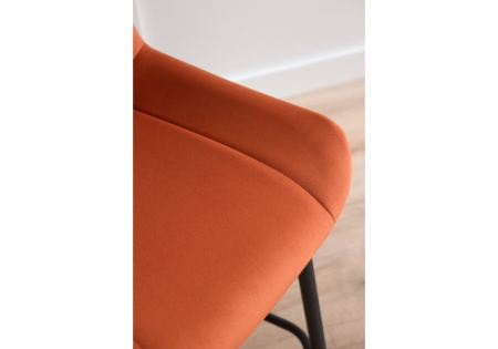 Барный стул Седа 360 терракотовый (zd 432), черный np