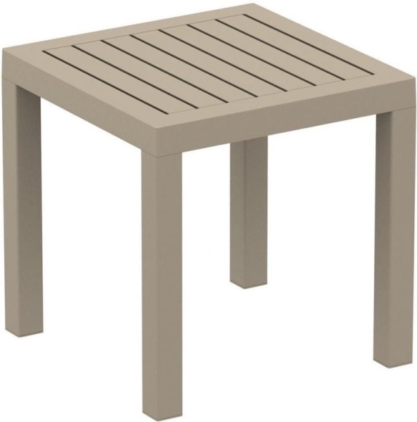 Столик пластиковый журнальный Ocean Side Table бежевый