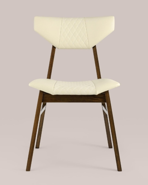 Стул обеденный TOR кремовый ПУ 4 шт. Стул обеденный TOR кремовый ПУ 4 шт.