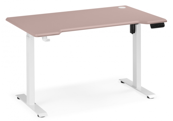 Компьютерный стол Маркос 120х75 розовый, белый Компьютерный стол Маркос 120х75 розовый, белый