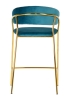 Полубарный стул Turin бирюзовый