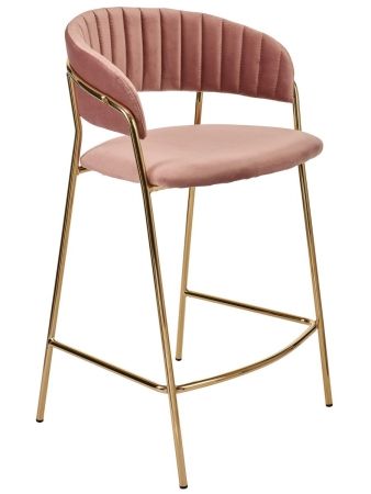 Полубарный стул Turin пудровый
