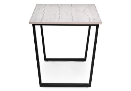 Стол деревянный Лота Лофт 120*25 мм юта, матовый черный