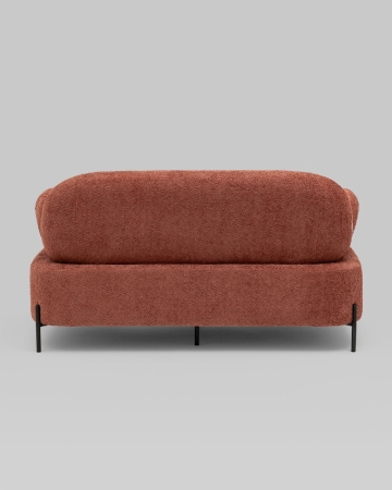 Диван Кэнди ткань букле коралловый Диван Кэнди ткань букле коралловый