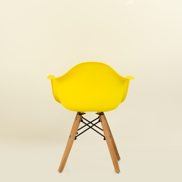 Кресло N-2 Eames Style детское желтый