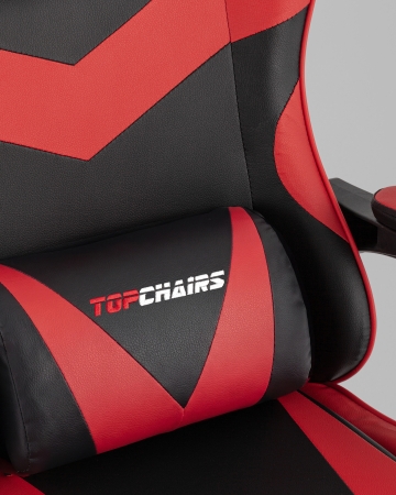 Кресло спортивное TopChairs MG-7019 черно-красный фото в интернет-магазине Stoolmarket