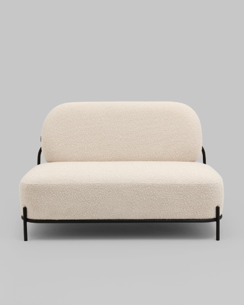 Диван Стоун new ткань букле молочный Диван Стоун new ткань букле молочный