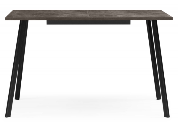 Стол деревянный Кортни 117 (157) x 77 бетон темный, черный матовый Стол деревянный Кортни 117 (157) x 77 бетон темный, черный матовый
