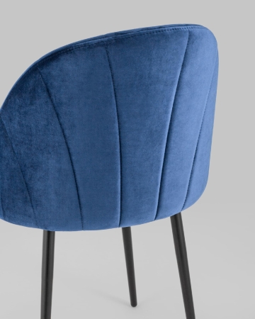 Стул Логан NEW велюр синий 2 шт Стул Логан NEW велюр синий 2 шт