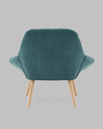 Кресло Олби Страйпс темно-бирюзовый