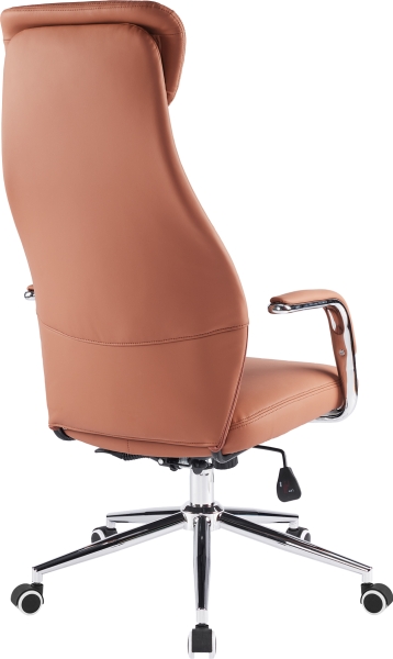 Кресло руководителя Bell экокожа коричневый Кресло руководителя Bell экокожа коричневый