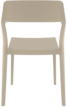 Стул пластиковый Siesta Contract Snow бежевый
