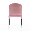 Стул Albert (Альберт) бархат пудровый