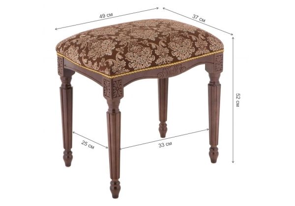 Банкетка Беттино орех, шоколад Банкетка Беттино орех, шоколад