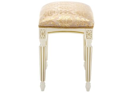 Банкетка Беттино патина золото, бежевый
