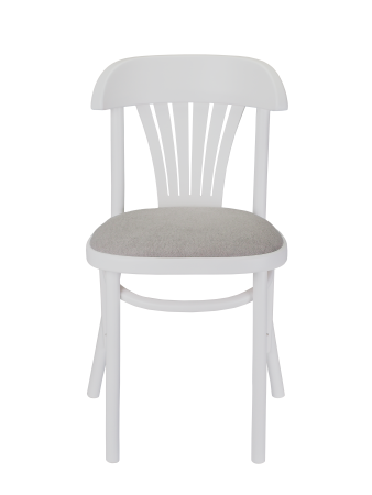 Стул Астра белый, букле серый MOSS 960