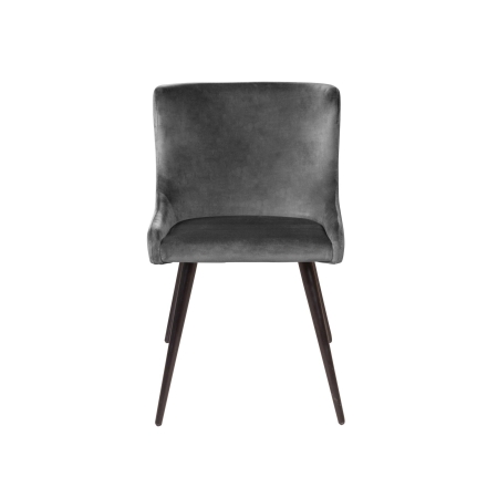 Стул JAZZ поворотный 360 градуcов, бархат серый Стул JAZZ поворотный 360 градуcов, бархат серый