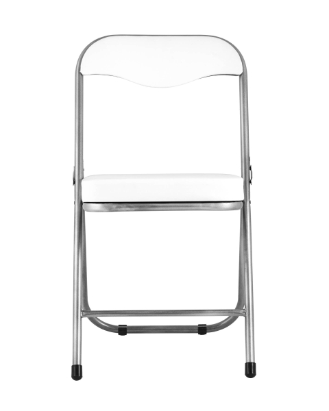 Стул складной ДЖОН металлик, белый Стул складной ДЖОН металлик, белый