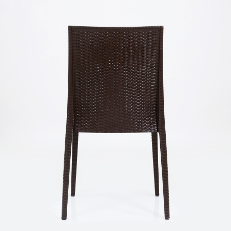 Стул N-36 пластик темно-коричневый