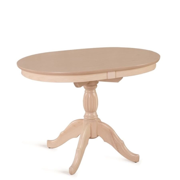 Раздвижной стол Лилия 110 беленый дуб