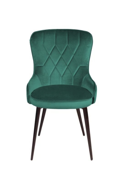 Стул Leonardo бархат зеленый Стул Leonardo бархат зеленый