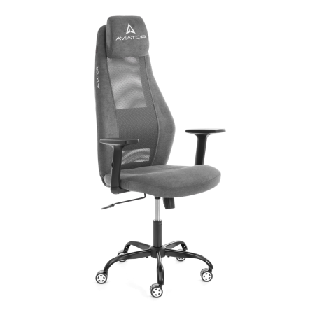 Кресло AVIATOR PLT metalBL серое