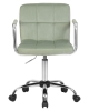 Офисное кресло для персонала TERRY мятный велюр MJ9-87