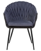 Стул обеденный MATILDA синяя ткань LAR-275-29
