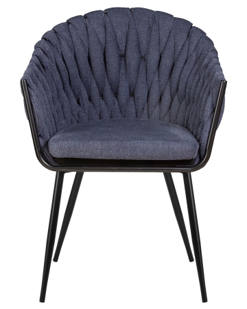 Стул обеденный MATILDA синяя ткань LAR-275-29