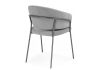 Стул на металлокаркасе Лео серый brendy monsoon 22, серый