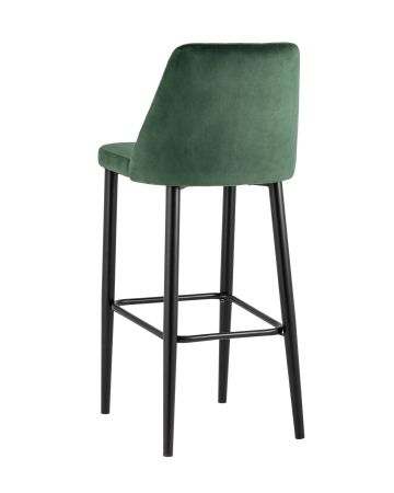 Стул барный лофт Терракс с деревянным сиденьем