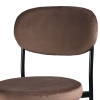 Стул Maso велюр коричневый