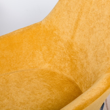 Кресло полубар Kent Желт/Линк