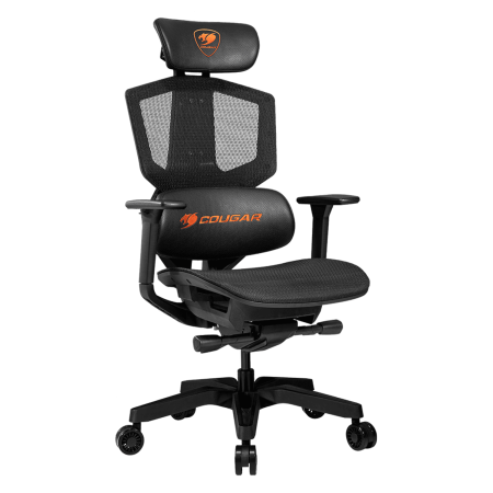 Кресло компьютерное игровое Cougar ARGO One черный-оранжевый