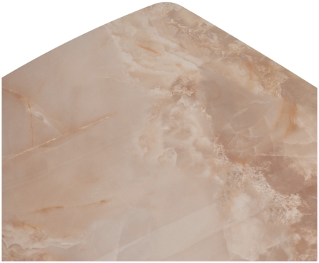 Стол ALATRI 120 GLOSS AMBER JADE SOLID CERAMIC, BLACK