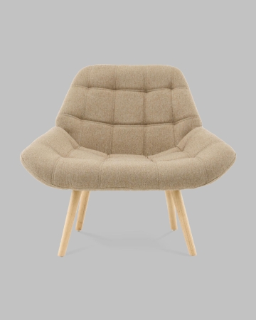 Кресло Олби Квадро бежевый