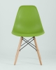 Стул Eames Style DSW зеленый (разборный каркас)