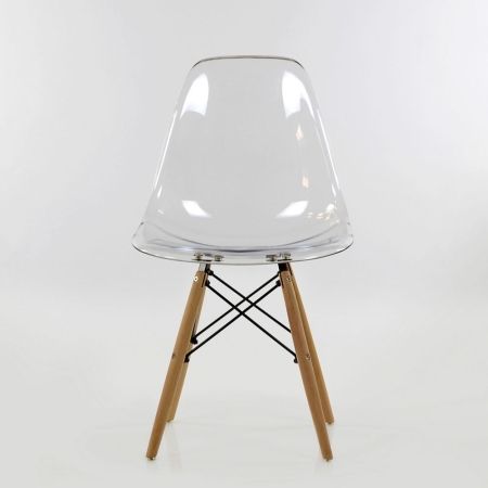 Стул Eames style прозрачный