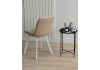 Стул на металлокаркасе Чилли бежевый, белый