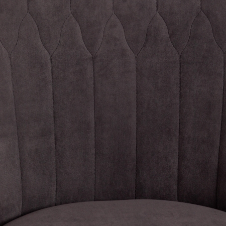 Кресло SWAN флок серый