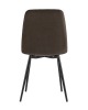 Стул Oliver велюр темно-коричневый
