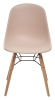 Стул BONNIE 292-DPP розовый с деревянными ножками