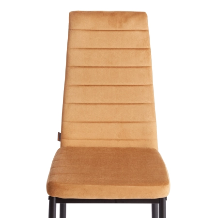 Стул Easy (mod. JSC02-1) золотой, коричневый, черный