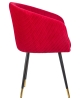 Стул обеденный MARY малиновый велюр 1922-14