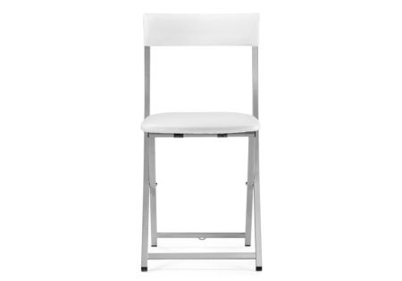 Стул Elevis белый полимер, светлый мусс